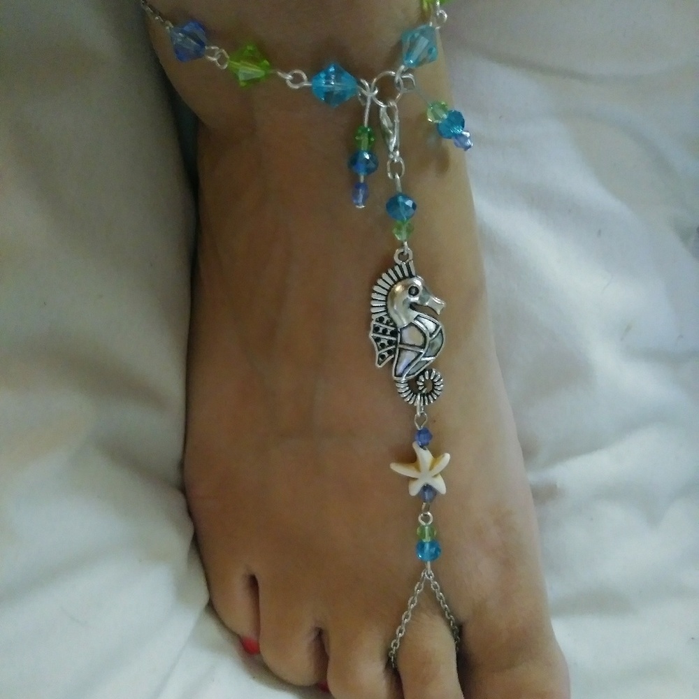 Barefoot anklet seahorse a